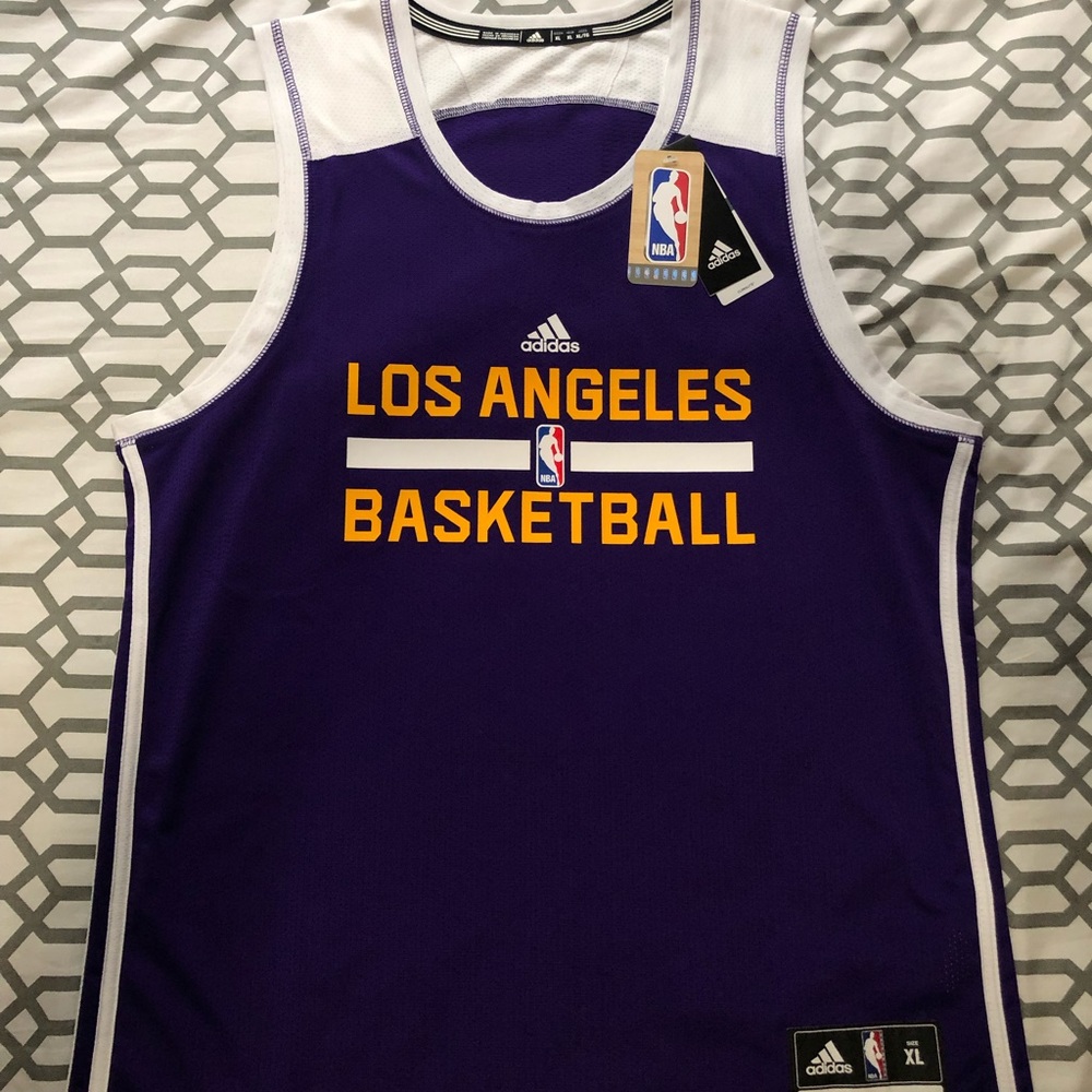 Los Angeles Lakers Basketball Practice Jersey